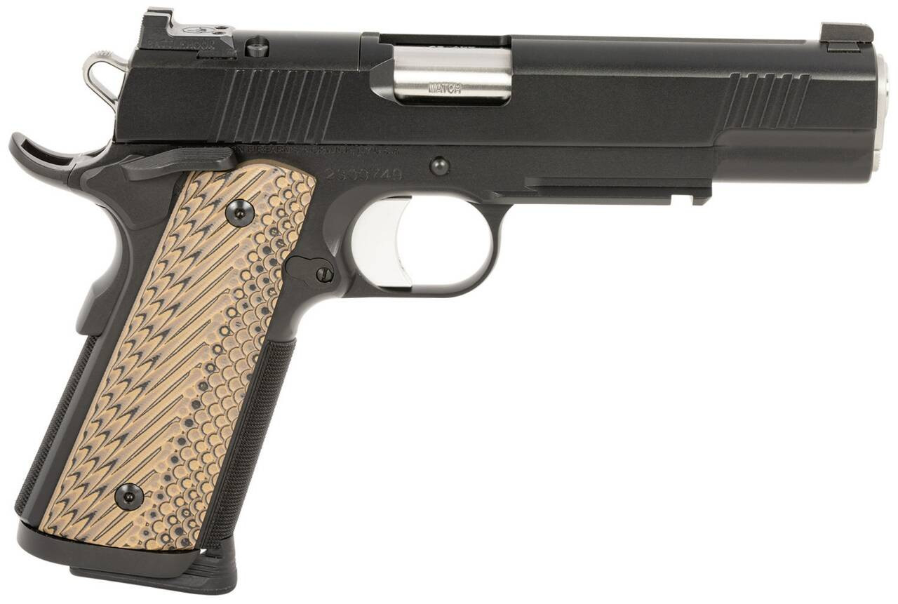 DAN WESSON SPECIALIST OPTIC READY 45ACP PISTOL BLACK, TRITIUM SIGHTS, AMBI, G10 GRIP 8RD